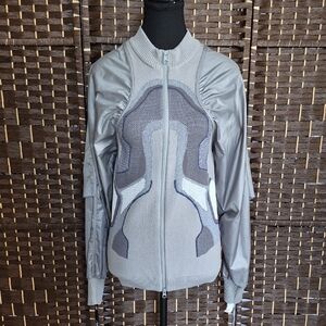 Adidas by Stella McCartney Metallic Bomber Jacket